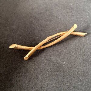 Vintage Judy Lee Gold Tone Branch Brooch